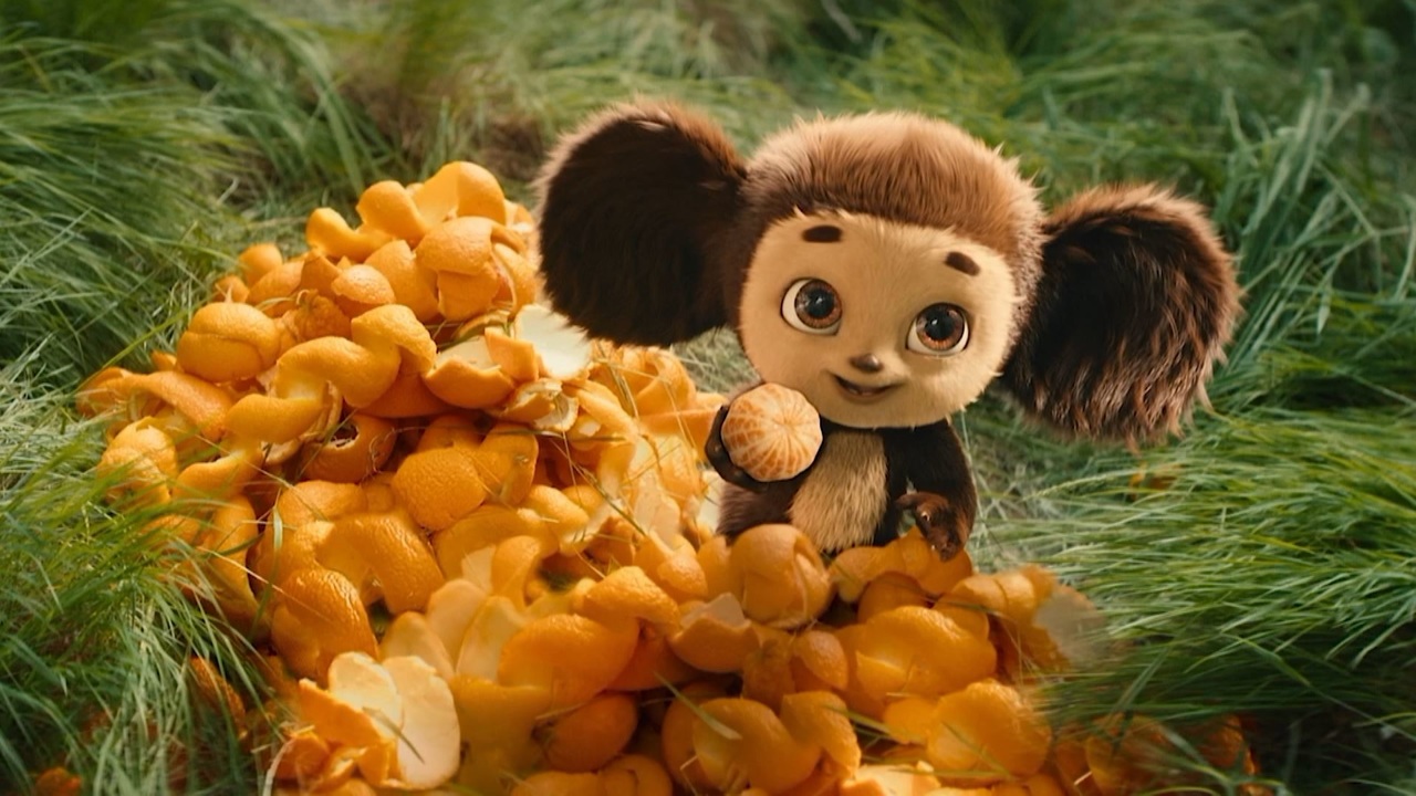 Кадр из фильма «Чебурашка»