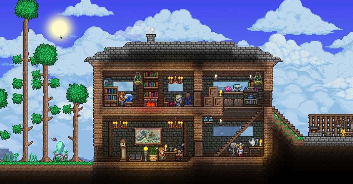 Terraria. Кадр: Re-Logic