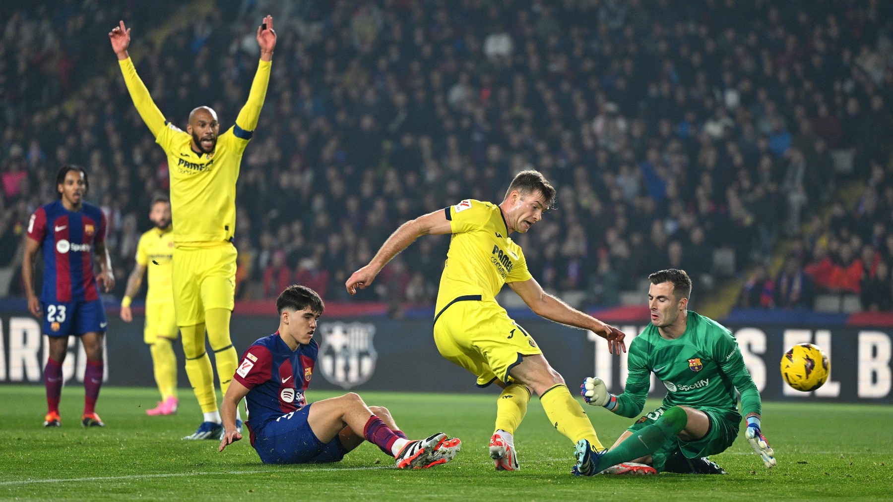 Барселона 3:5 Вильярреал