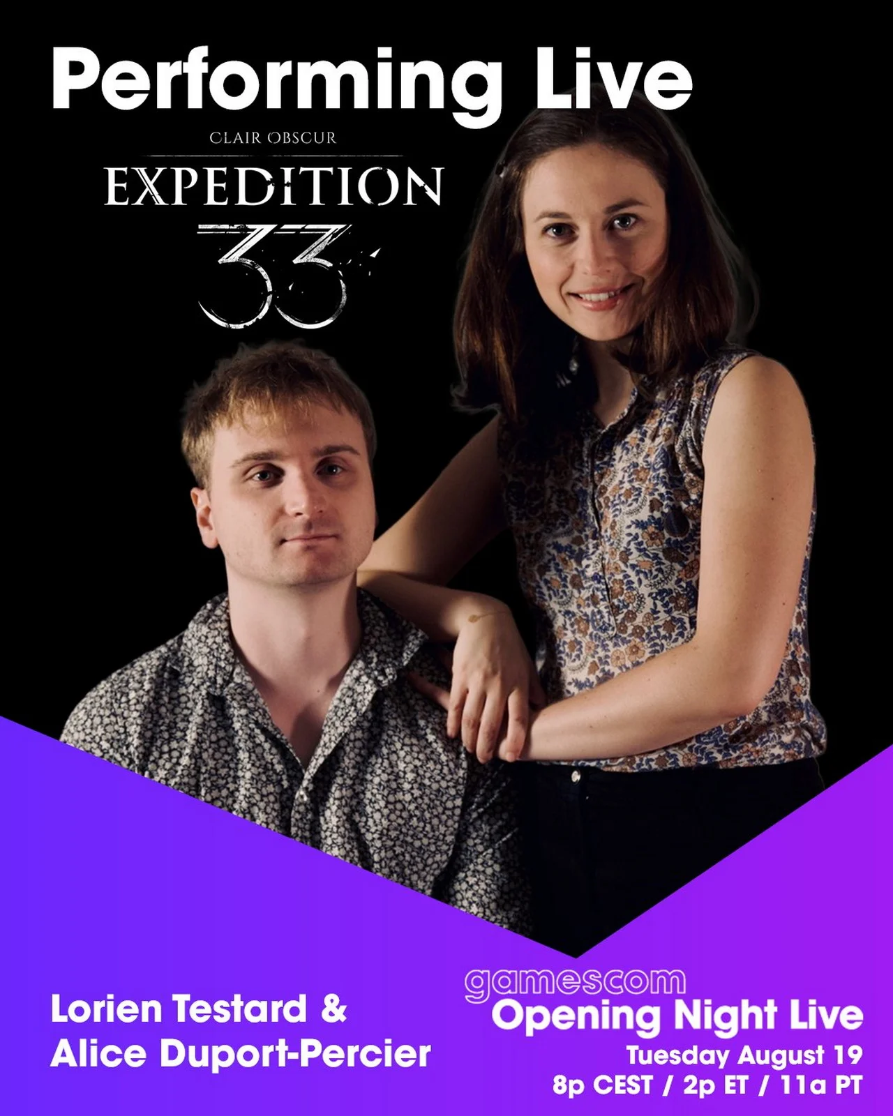 На Gamescom Opening Night Live 2025 прозвучит музыка из Clair Obscur: Expedition 33 - изображение 1 На Gamescom Opening Night Live 2025 прозвучит музыка из Clair Obscur: Expedition 33 - фото 1
