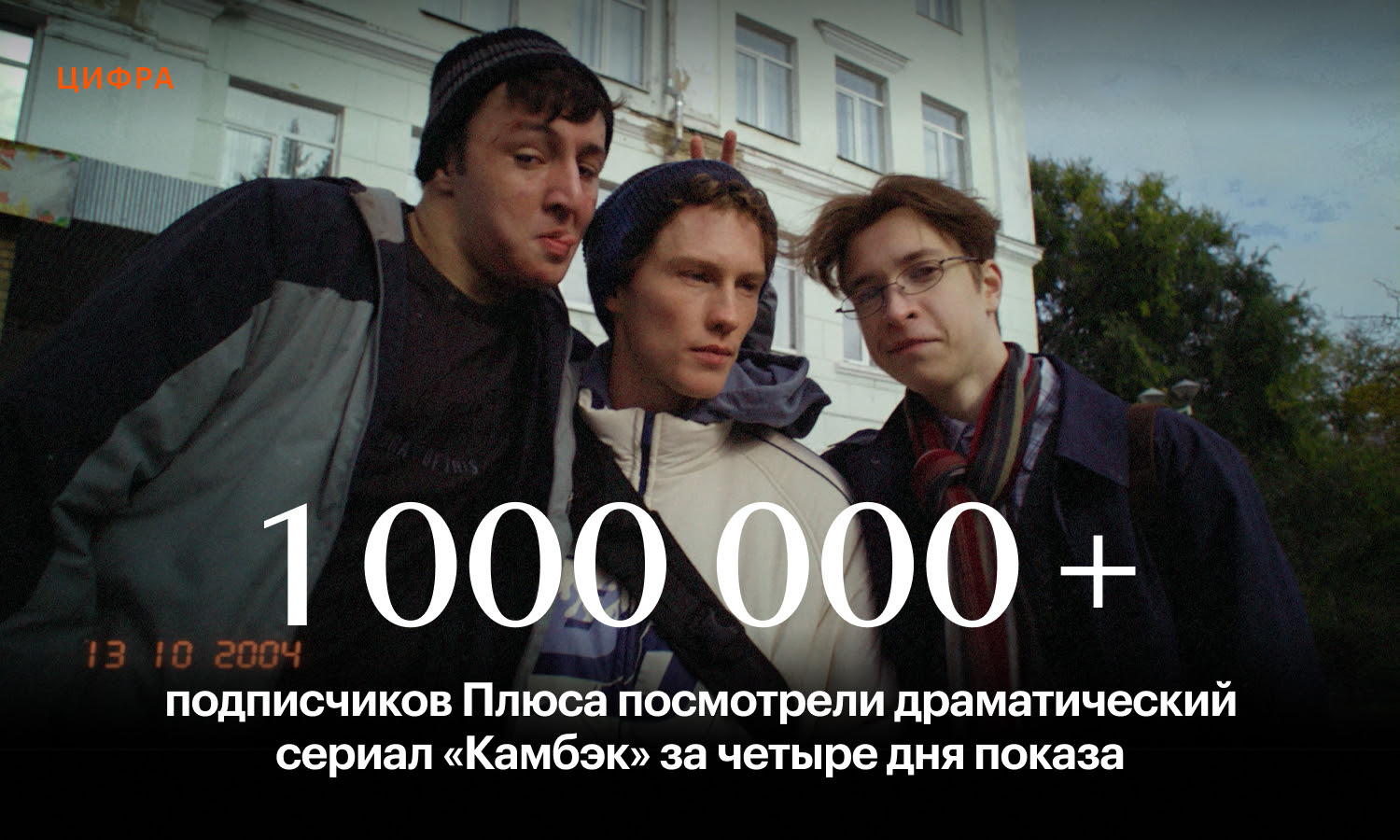 «Кинопоиск»: «Камбэк» за четыре дня с релиза привлёк более миллиона зрителей - изображение 1 «Кинопоиск»: «Камбэк» за четыре дня с релиза привлёк более миллиона зрителей - фото 1