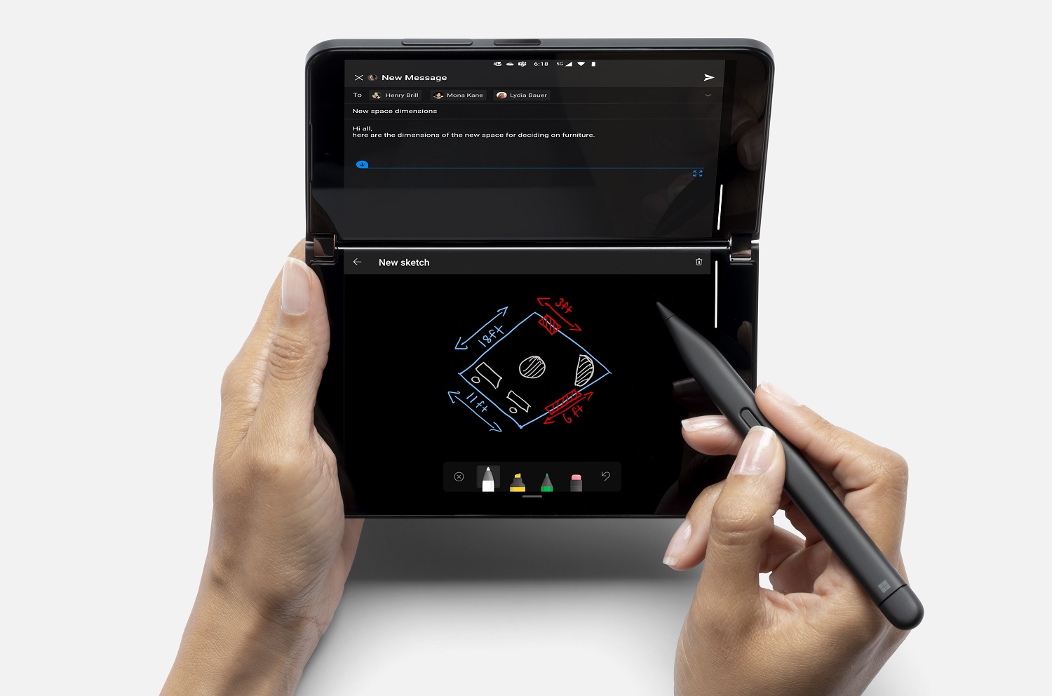 Microsoft представила складной флагман Surface Duo 2 - фото 2