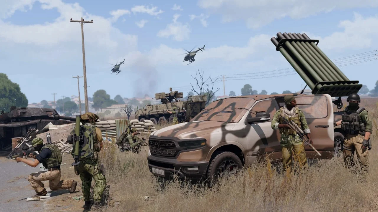 Скриншот DLC Reaction Forces для Arma 3
