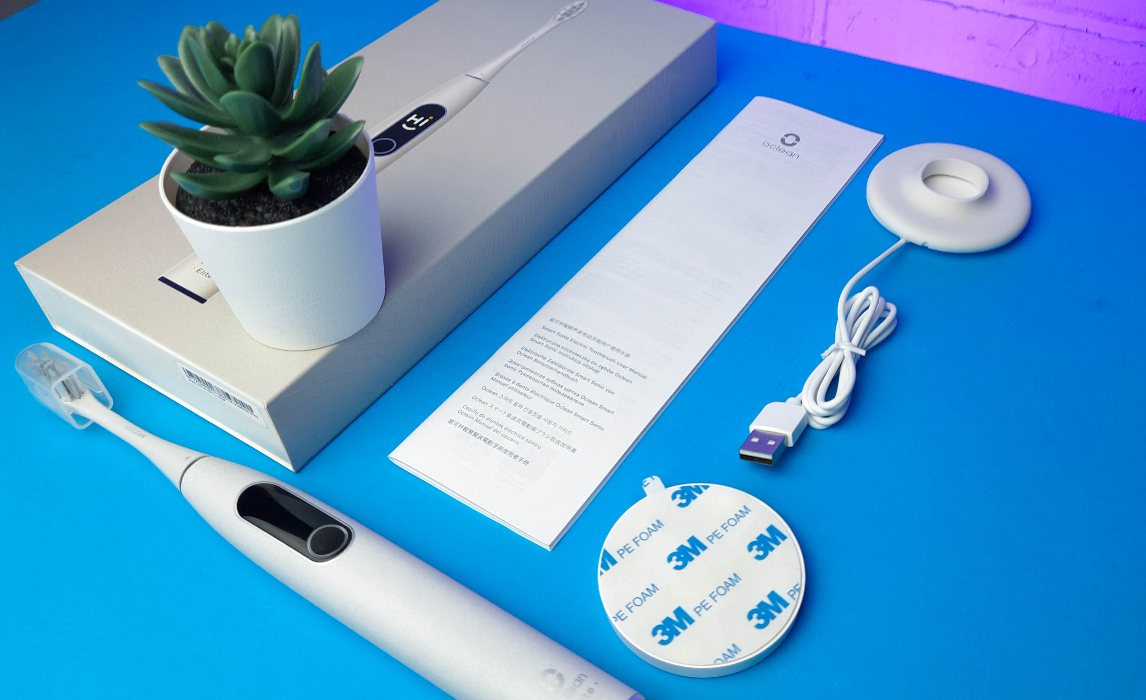 Обзор Oclean X Pro Elite: как работает электрическая щетка с сенсорным OLED-экраном - изображение 3 Обзор Oclean X Pro Elite: как работает электрическая щетка с сенсорным OLED-экраном - фото 3