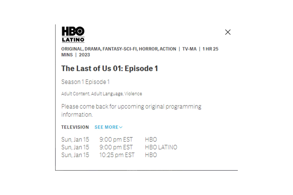 Хронометраж первого эпизода сериала The Last of Us от HBO составит 85 минут - изображение 1 Хронометраж первого эпизода сериала The Last of Us от HBO составит 85 минут - фото 1