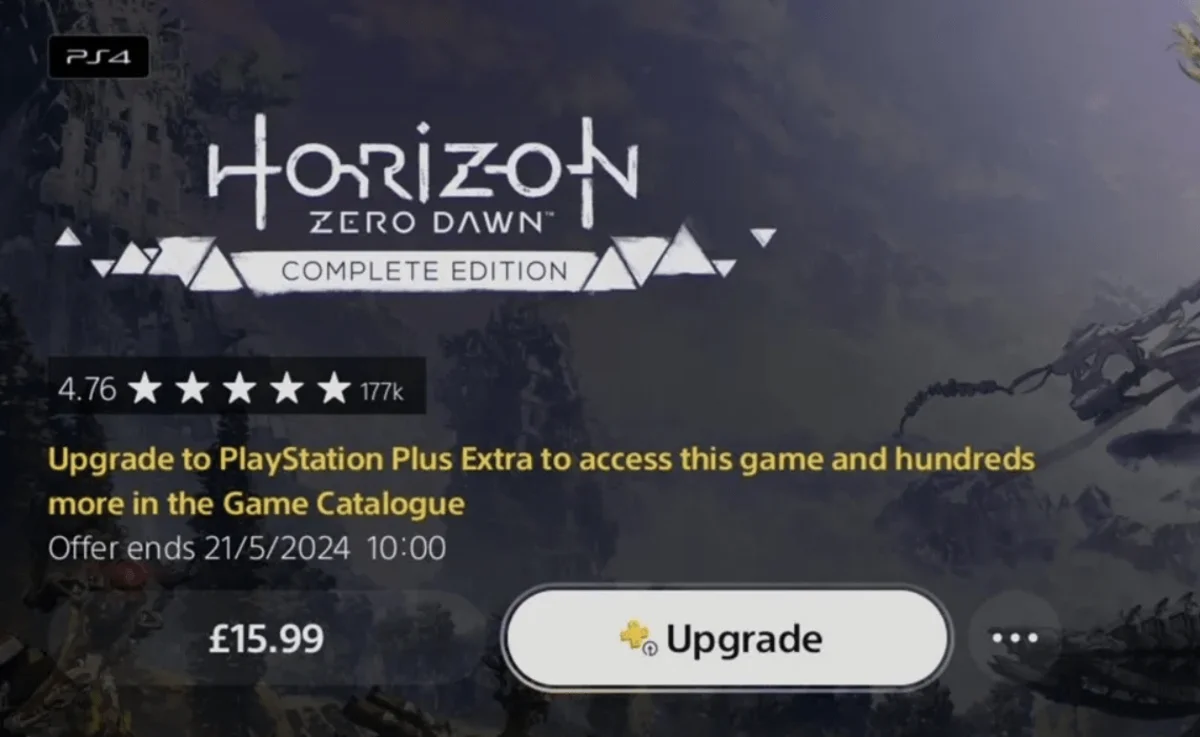 Из подписки PS Plus в мае удалят Horizon Zero Dawn и четыре части Darksiders - фото 1