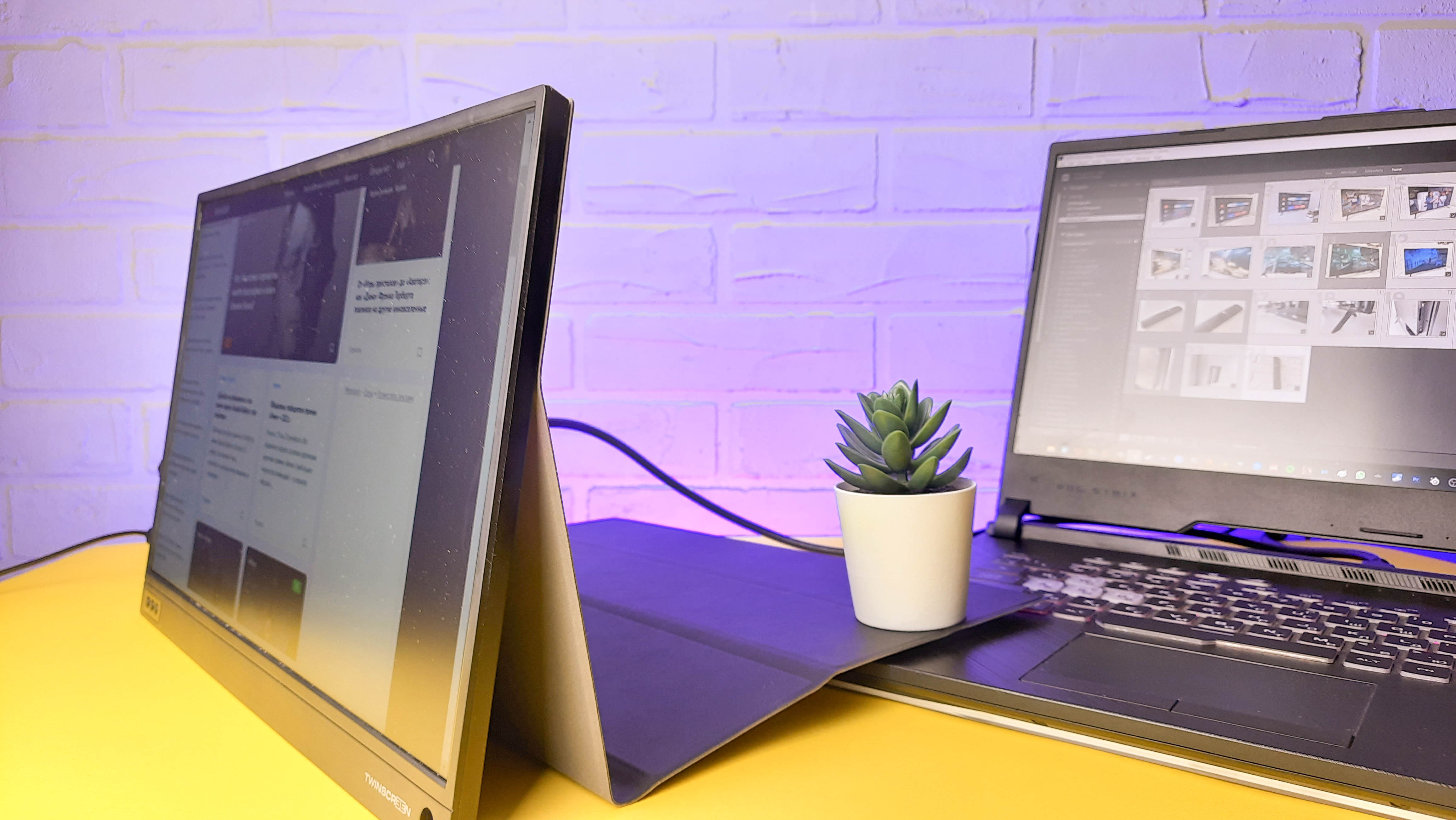 Обзор Prestigio Twinscreen 16: портативный дисплей для игр и работы - фото 11