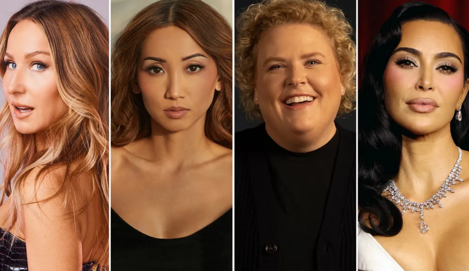 Никки Глейсер, Бренда Сонг, Форчун Феймстер, Ким Кардашьян
Источник: Courtesy/Emily Sandifer/Kim Newmoney/Getty (Deadline)