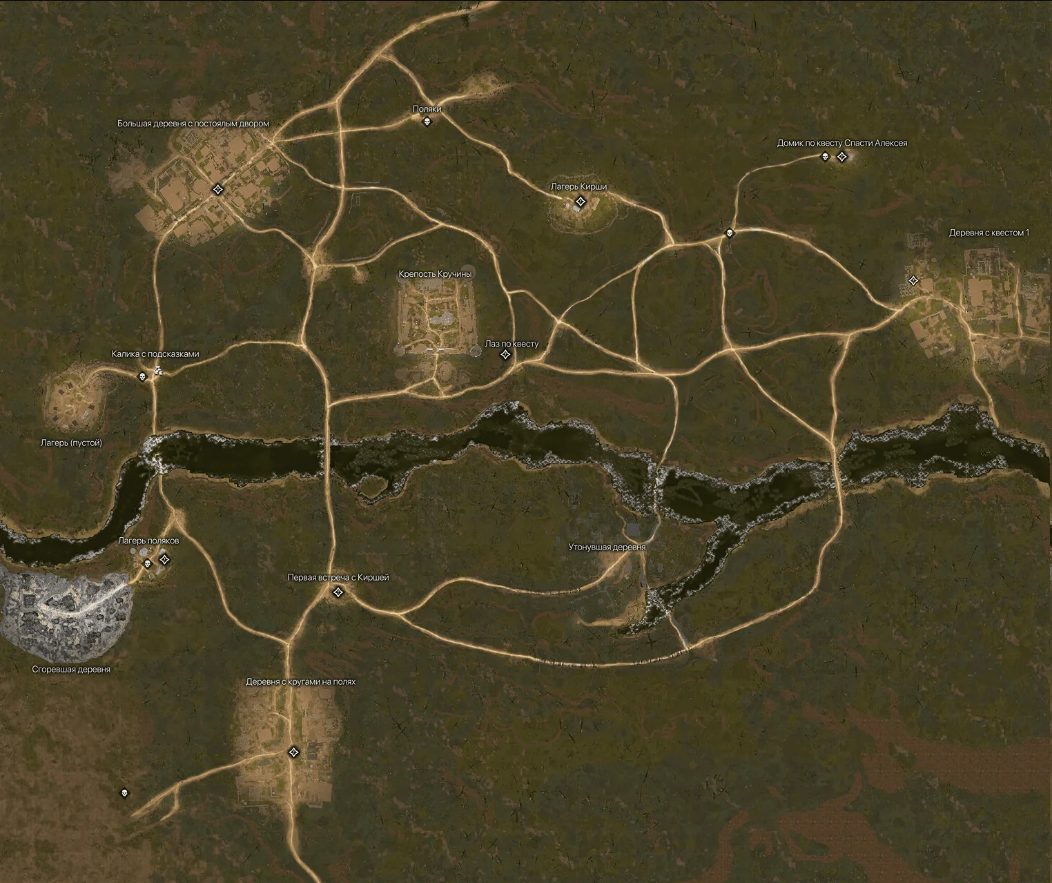 Опубликован новый геймплей и неполная карта мира российской игры «Смута» - фото 1