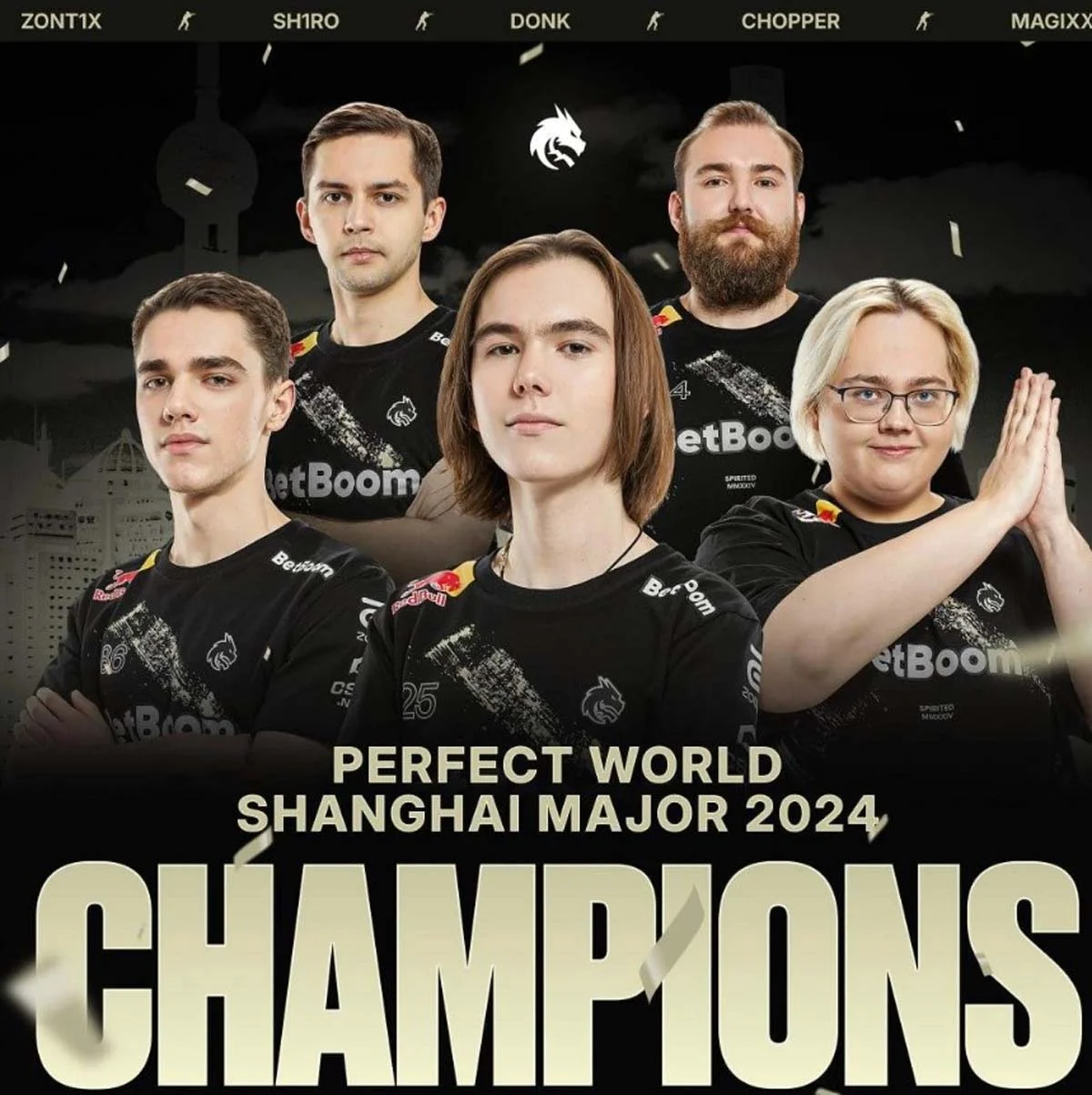 Team Spirit заняла первое место на Perfect World Shanghai Major 2024 по Counter-Strike 2 - фото 1