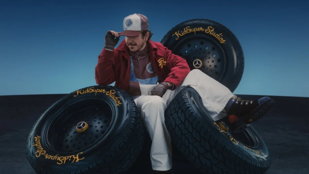 Коллаборация KidSuper с Mercedes-Benz Фото: Courtesy of Mercedes-Benz