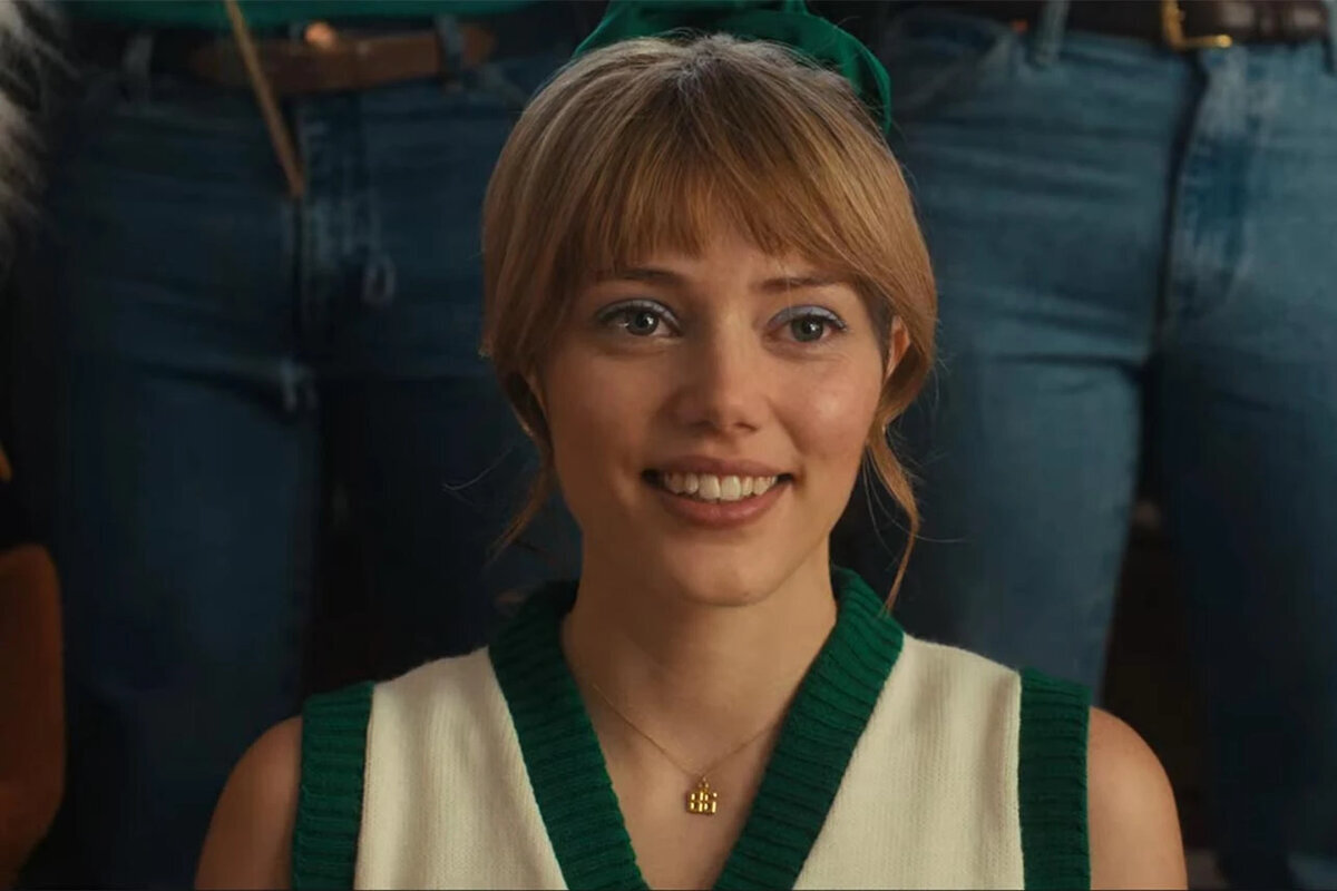 Грейс Ван Дин на кадре из сериала «Очень странные дела»