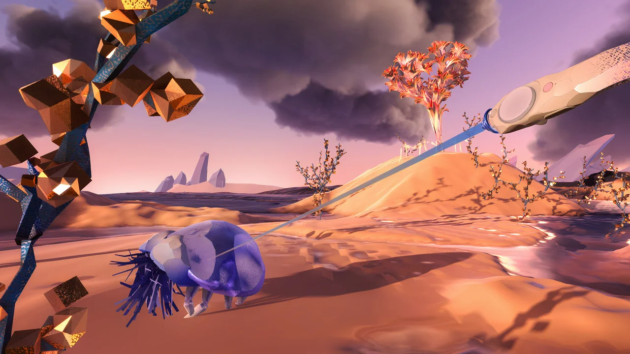 Скриншот игры Paper Beast