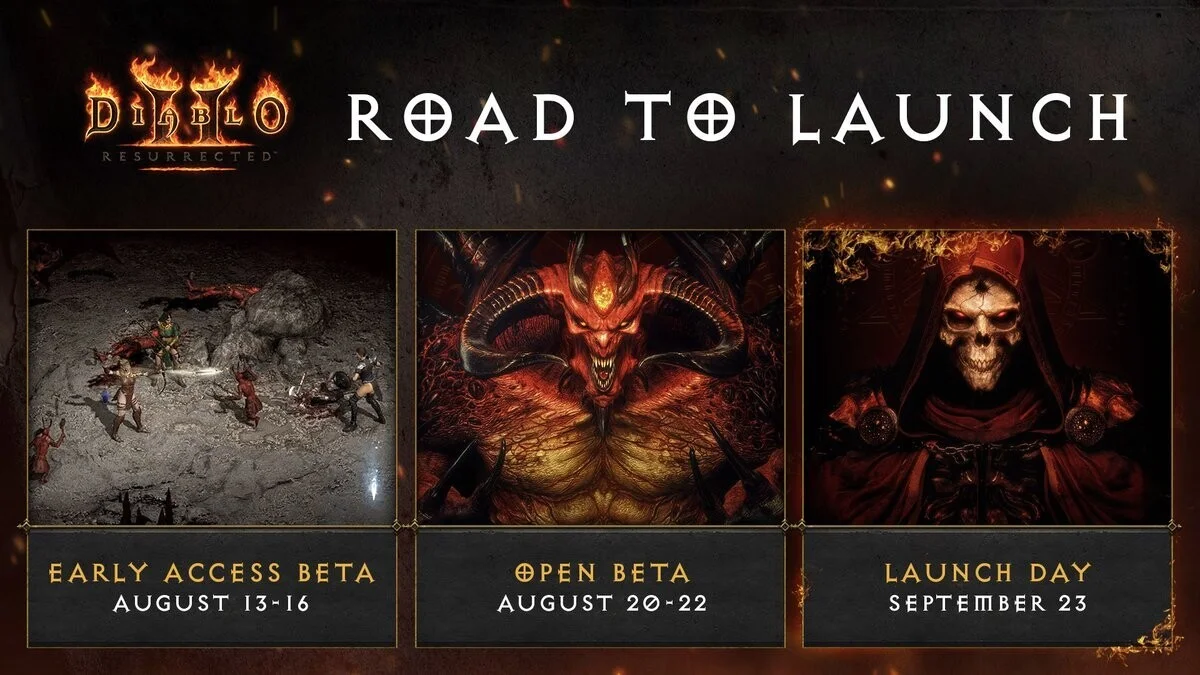 Открытое бета-тестирование ремастера Diablo II проведут 20-23 августа - фото 1