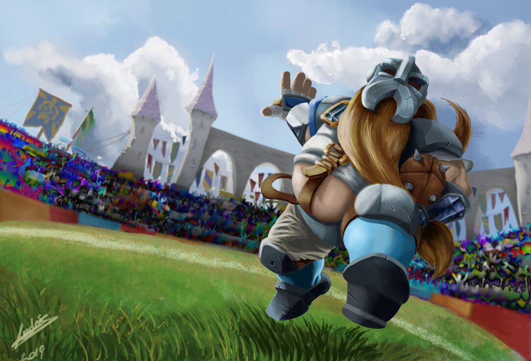 Жестокий спорт: 10 крутых фан-артов по игре Blood Bowl - фото 6