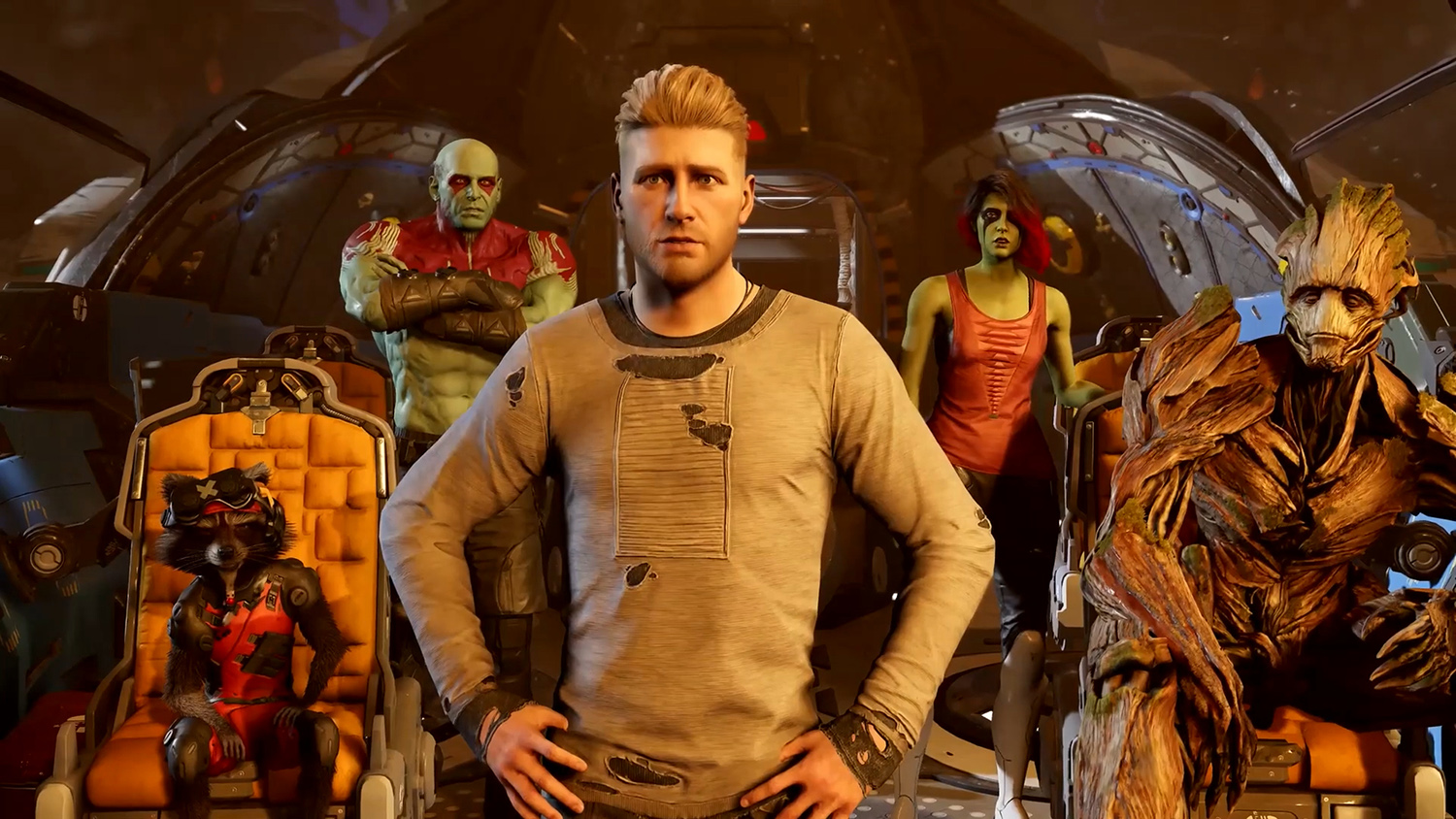 Скриншот из игры Marvelʼs Guardians of the Galaxy
Источник: Eidos Montreal