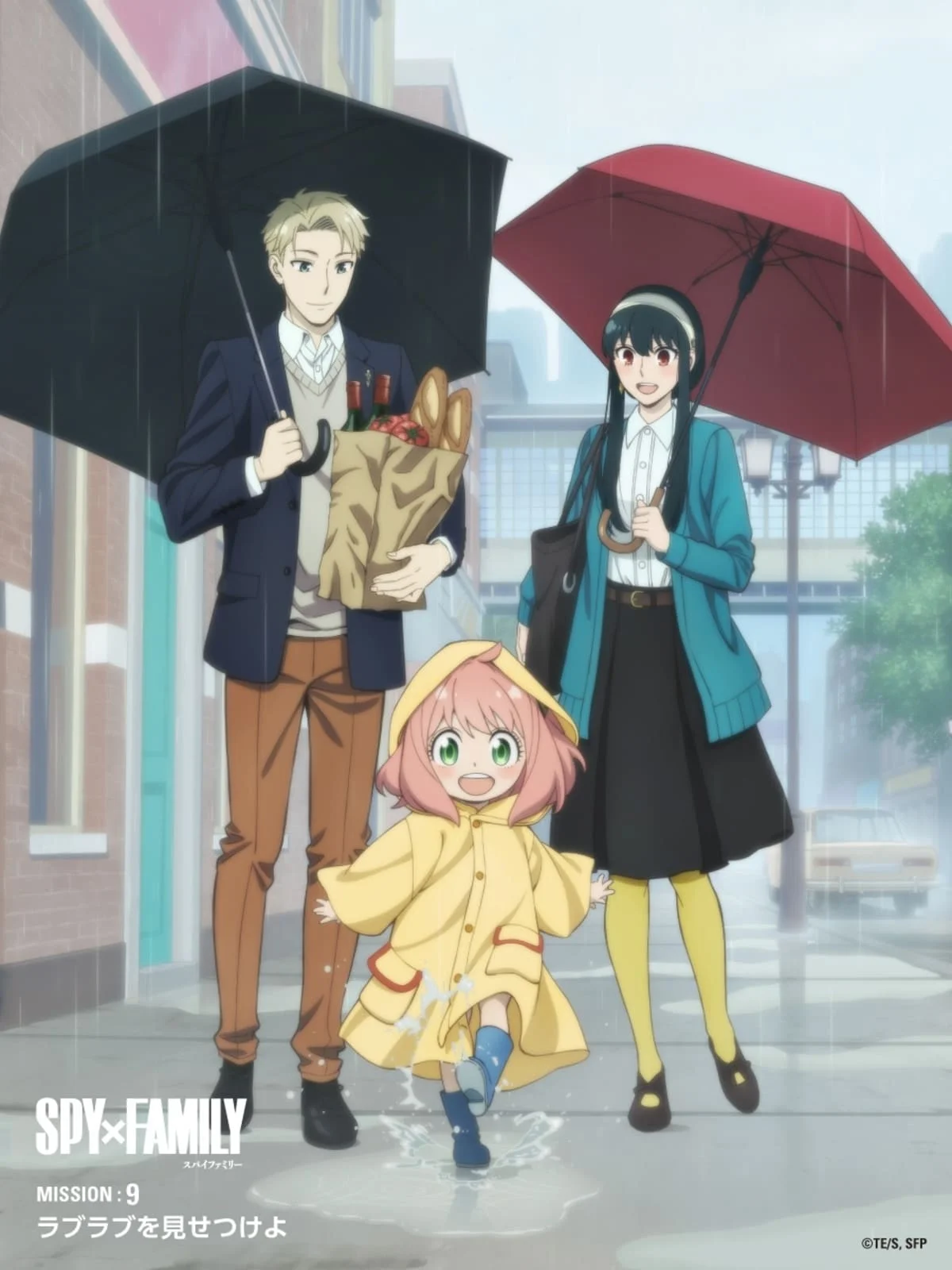Вышел специальный постер к девятой серии аниме «Семья шпиона» - фото 1