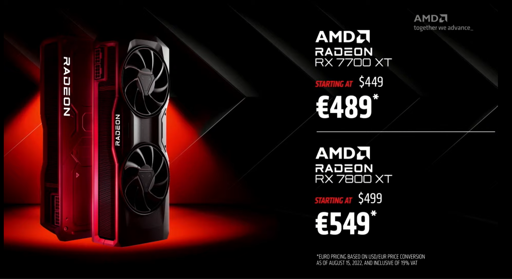 AMD представила видеокарты Radeon RX 7700XT и 7800XT - изображение 1 AMD представила видеокарты Radeon RX 7700XT и 7800XT - фото 1