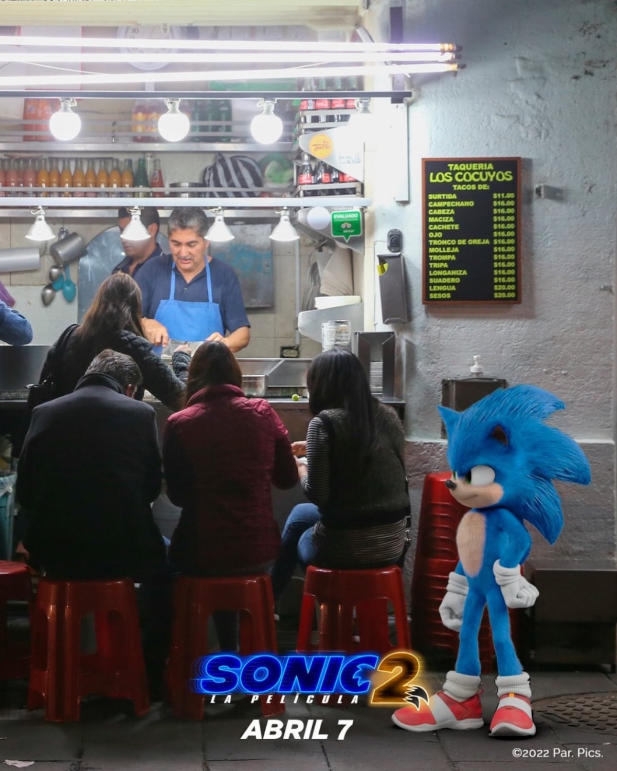 Появились новые постеры «Соника 2 в кино» - фото 1