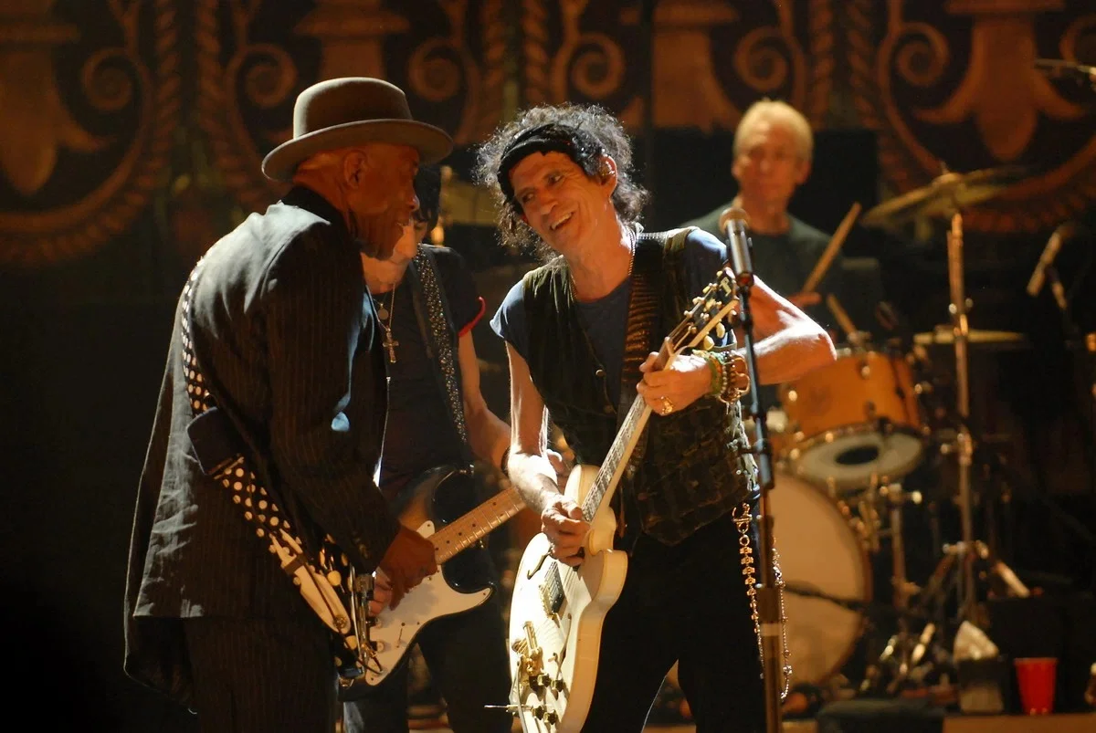 Кадр из фильма «The Rolling Stones: Да будет свет»