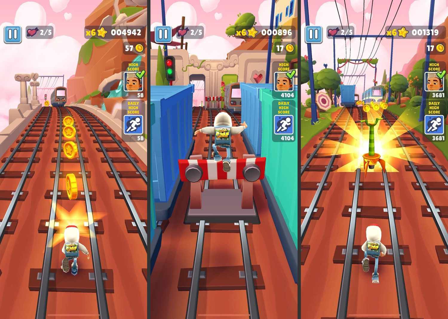 Subway Surfers. Кадр: SYBO Games