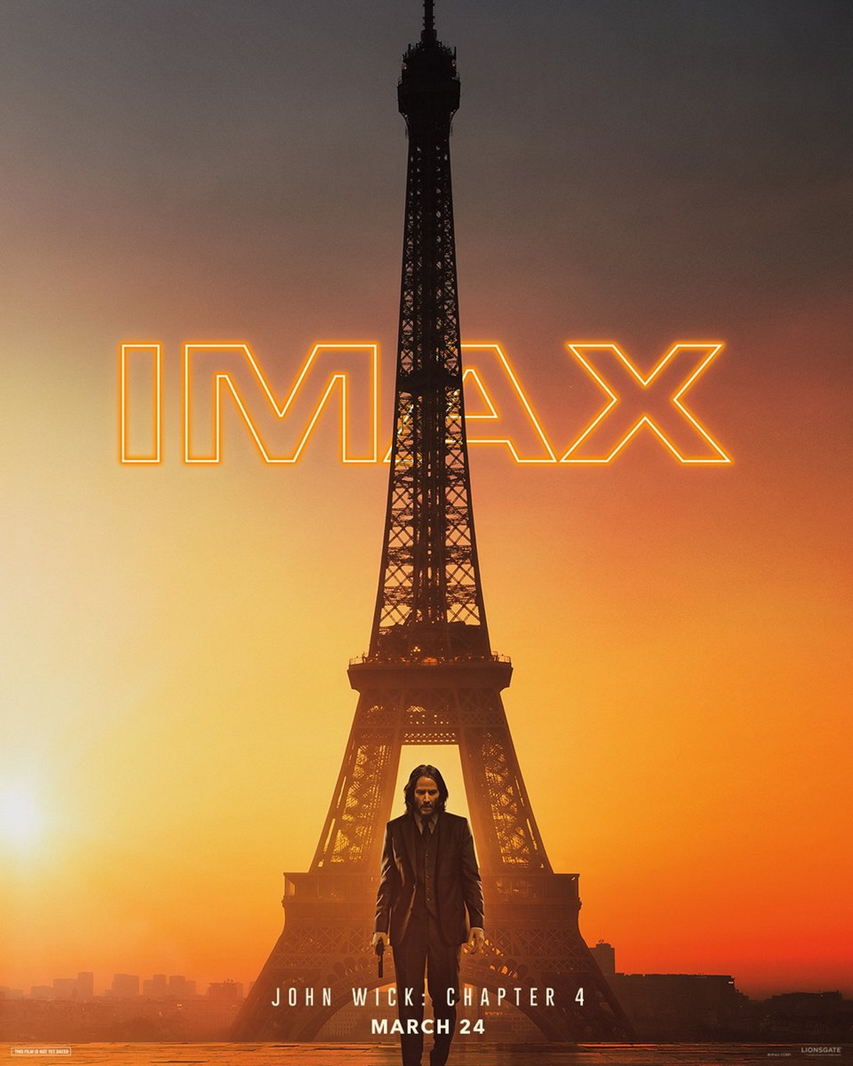 В сети появился IMAX-постер четвёртого «Джона Уика» - фото 1