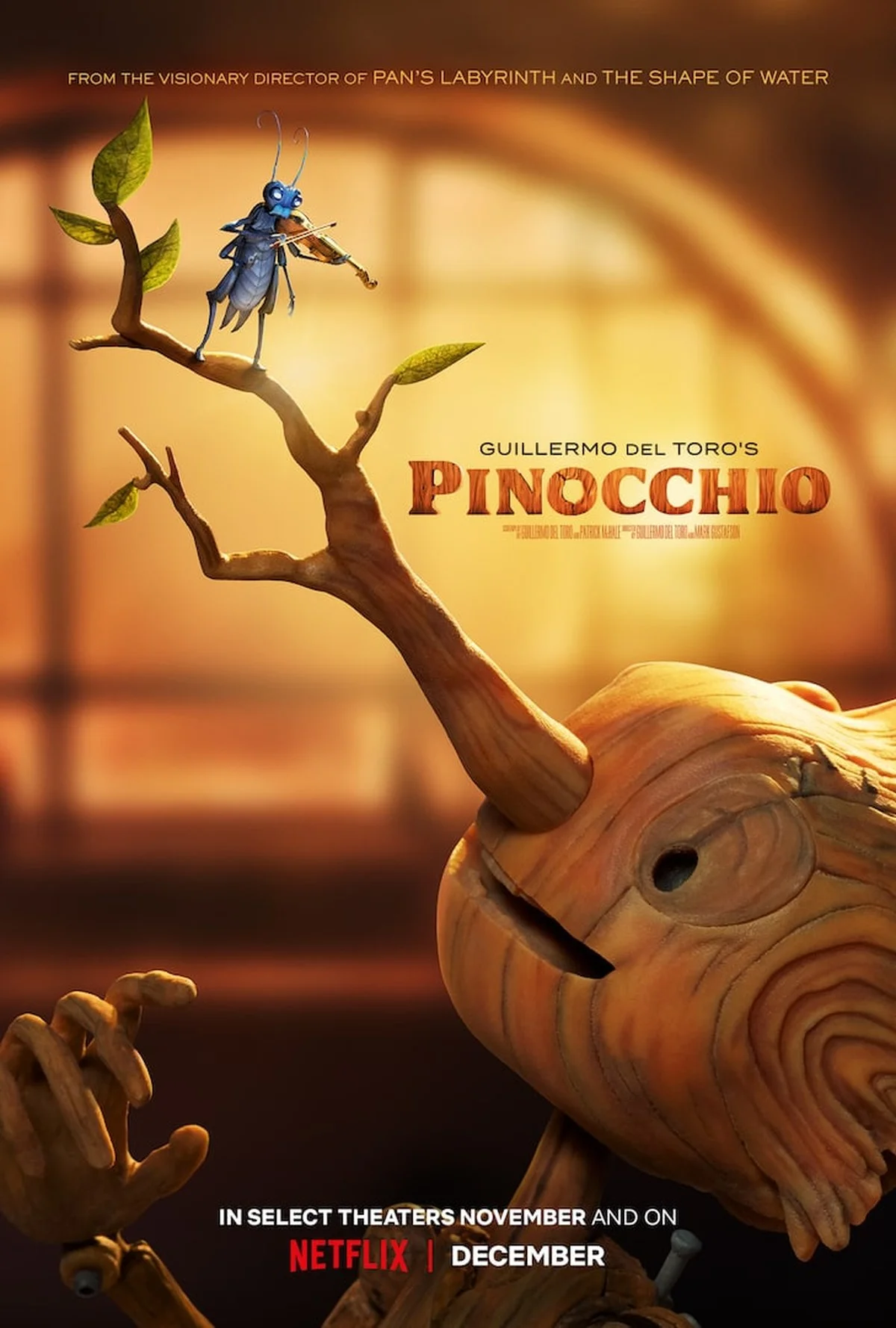 Вышел новый трейлер «Пиноккио» Гильермо дель Торо - фото 1