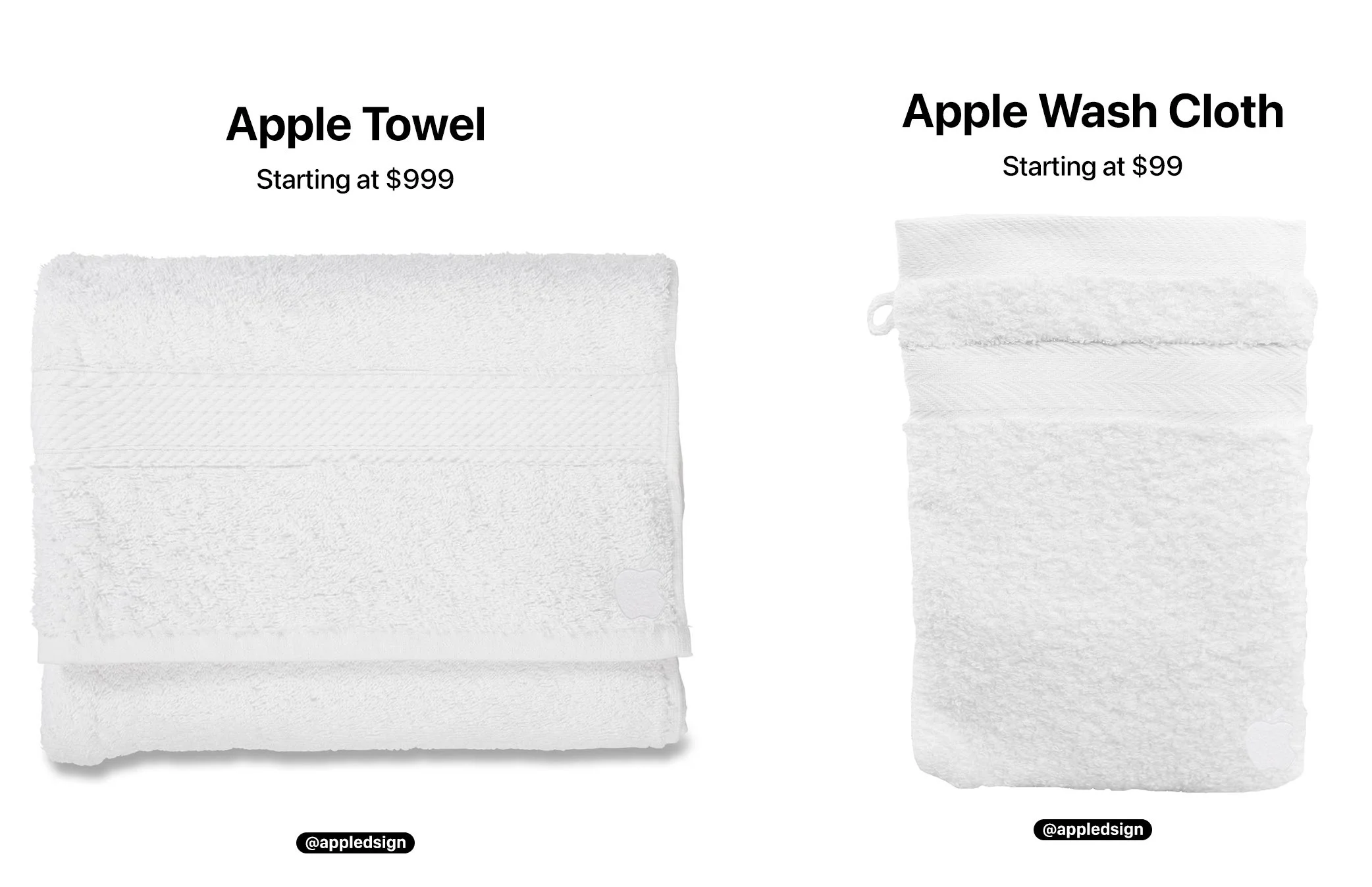 В Сети появились фото пляжного полотенца и тряпки для мытья посуды Apple - фото 1