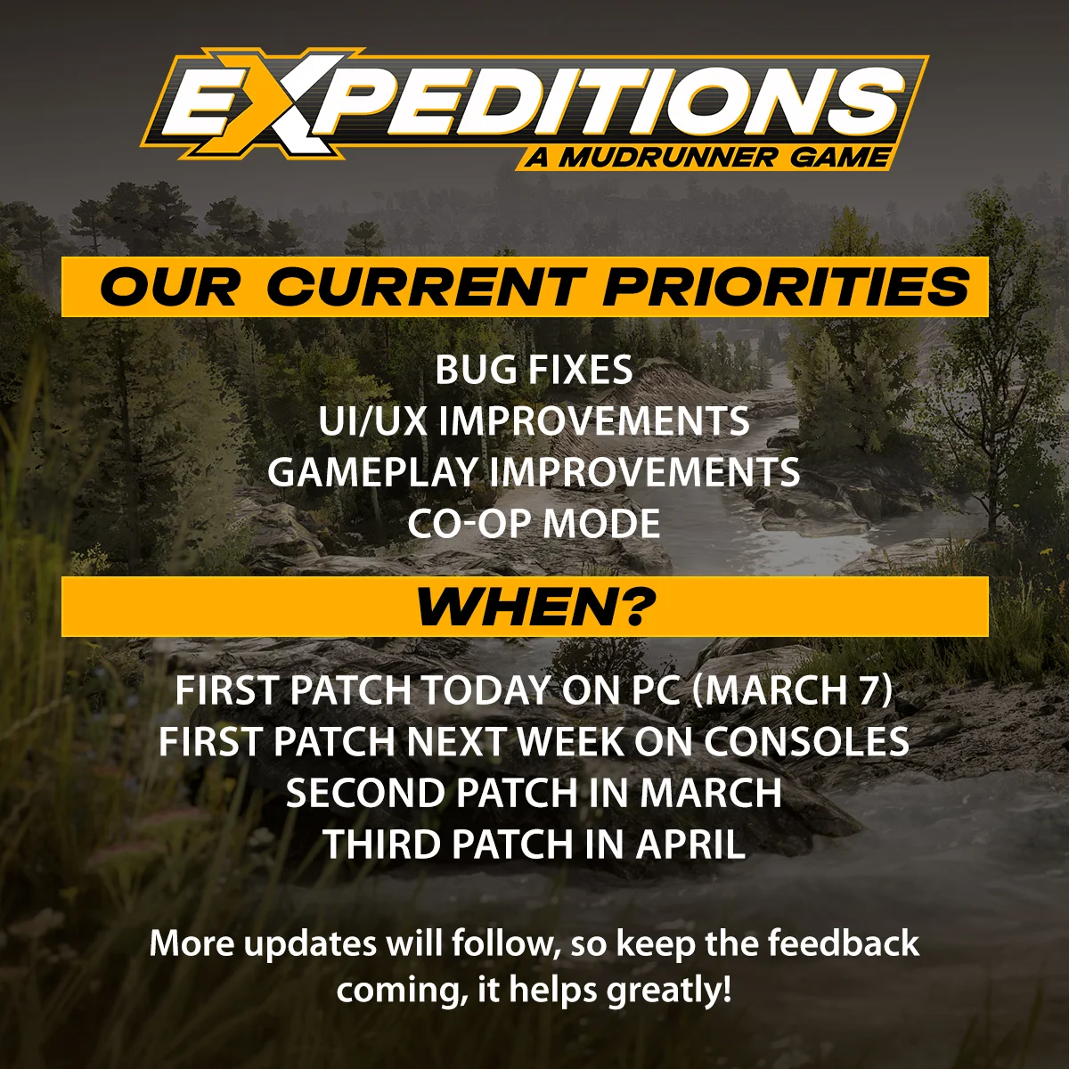 Первый патч добавил в Expeditions A MudRunner Game фоторежим - фото 1