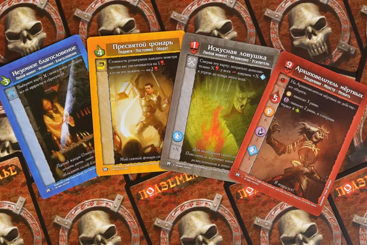 Большой жанр в маленькой коробке. Обзор настольной игры «Подземелье: Зов Повелителя мёртвых» - изображение 2 Большой жанр в маленькой коробке. Обзор настольной игры «Подземелье: Зов Повелителя мёртвых» - фото 2
