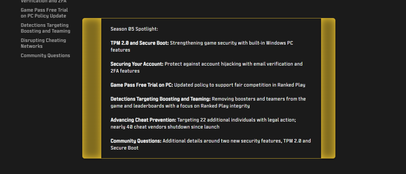 Call of Duty: Black Ops 7 потребует от игроков включённой Secure Boot и TPM 2.0 - изображение 1 Call of Duty: Black Ops 7 потребует от игроков включённой Secure Boot и TPM 2.0 - фото 1