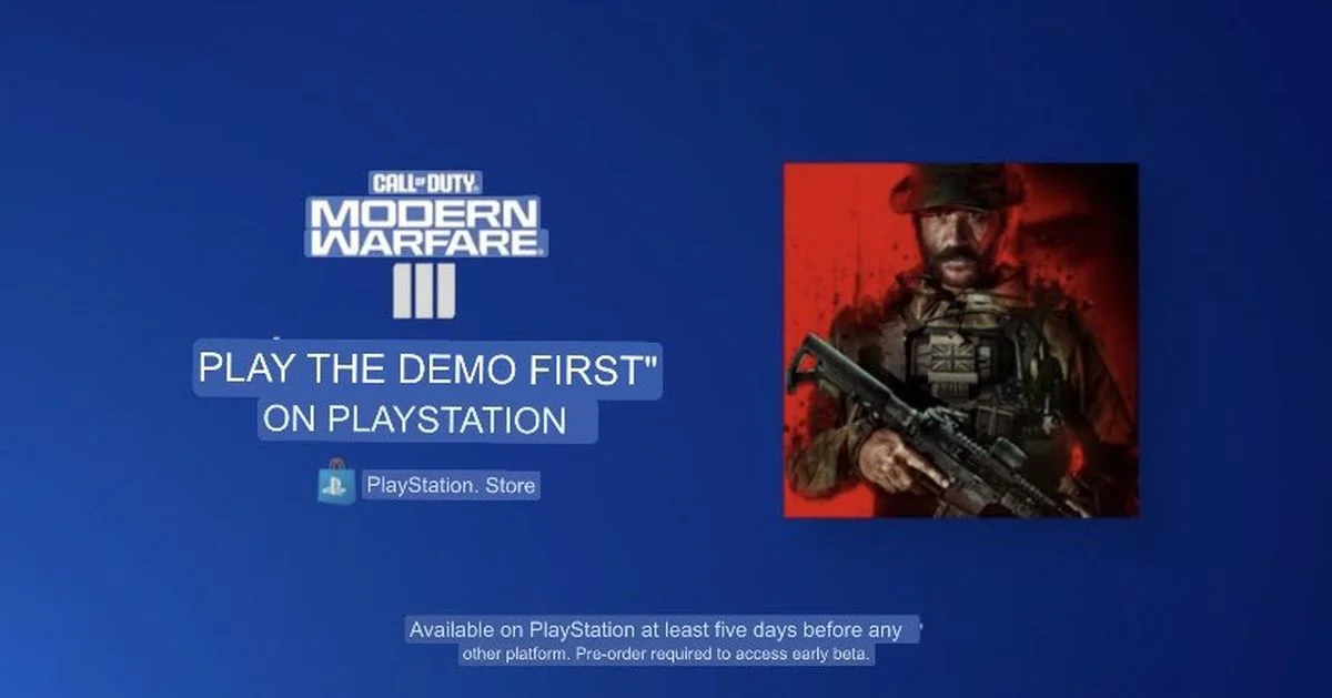 Ранний доступ к Call of Duty Modern Warfare 3 видимо получат игроки PlayStation - фото 1