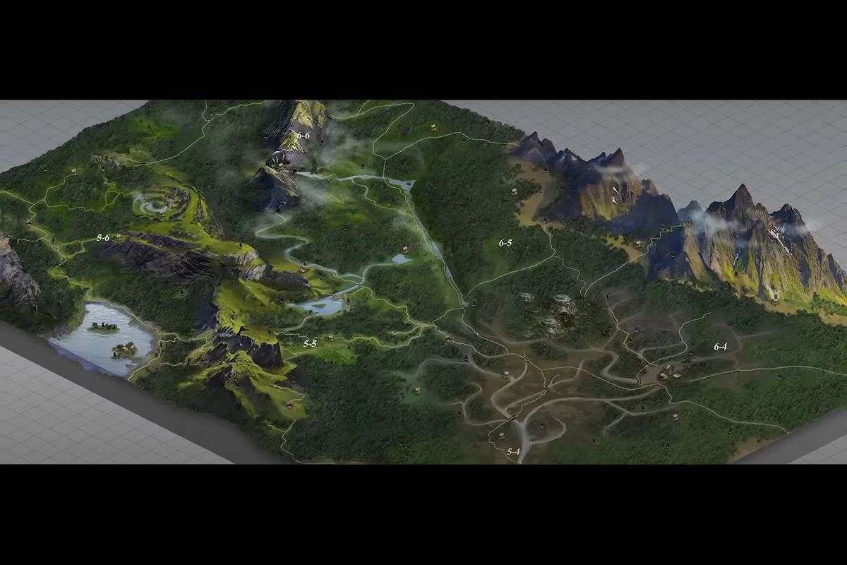 Фанаты заметили карту мира Hogwarts Legacy в ролике с показом геймплея - фото 1
