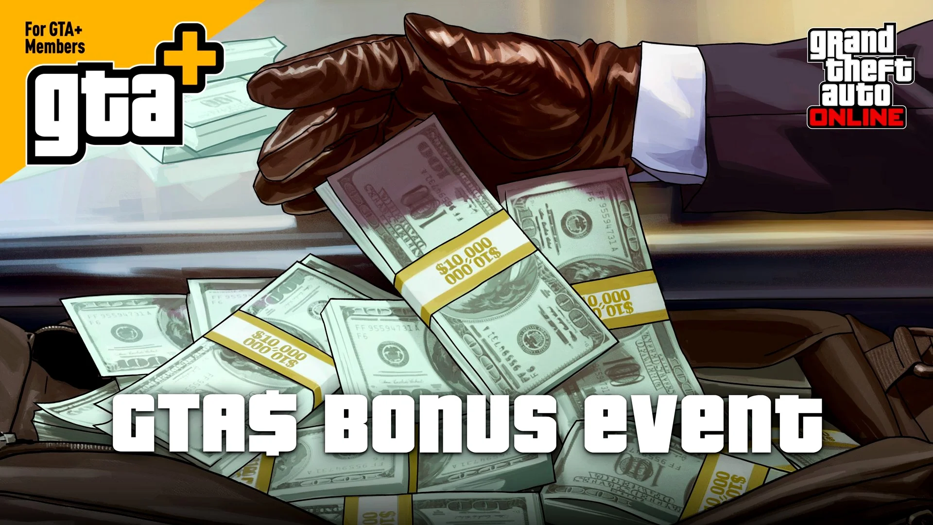 Подписчикам GTA Plus раздадут 5 млн внутриигровых долларов в GTA Online - фото 1