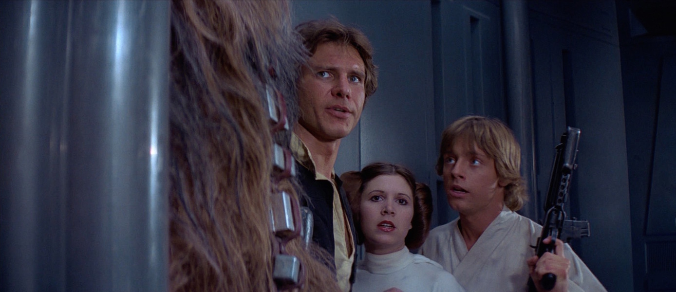 Кадр из фильма «Звёздные войны. Эпизод IV: Новая надежда» // скриншот «Канобу»