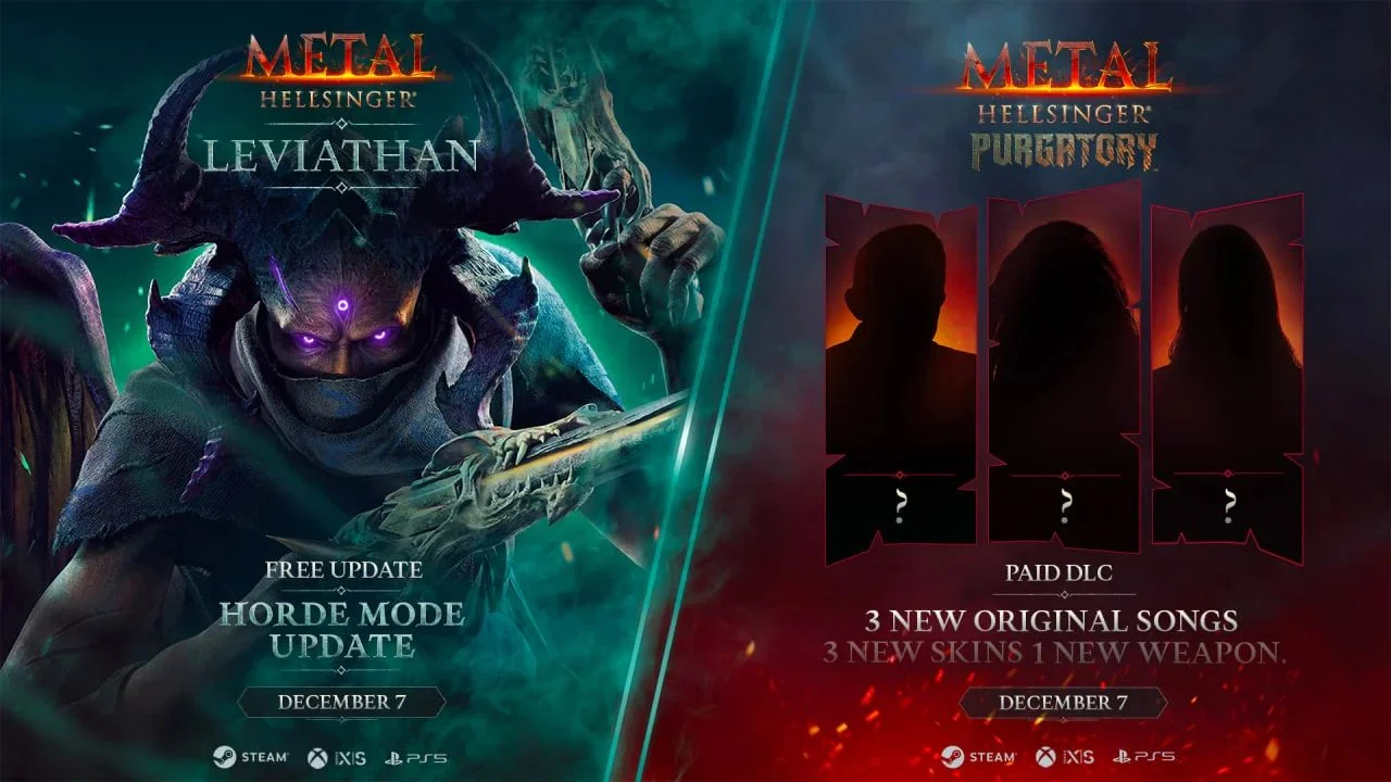 Metal Hellsinger получит обновление с новым режимом и DLC 7 декабря - фото 1