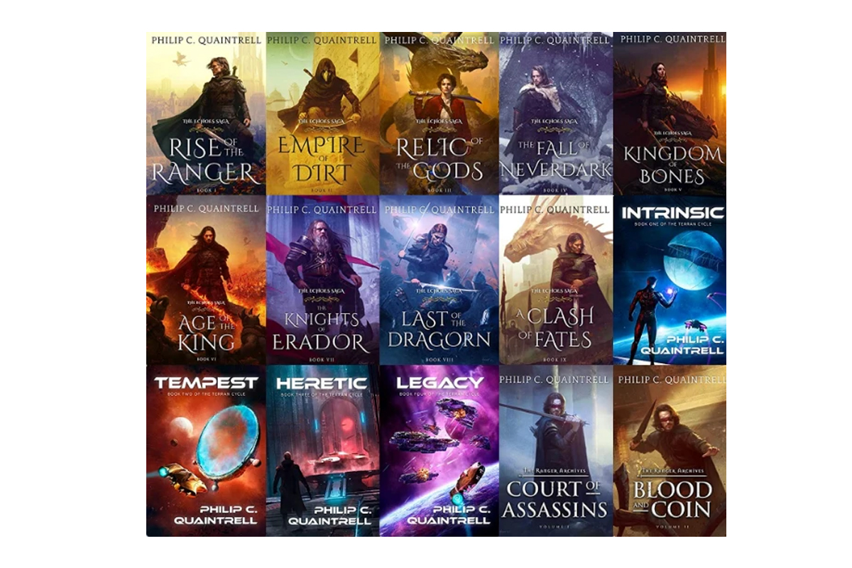 Обложки цикла «Эхо судьбы» — классическое фэнтези