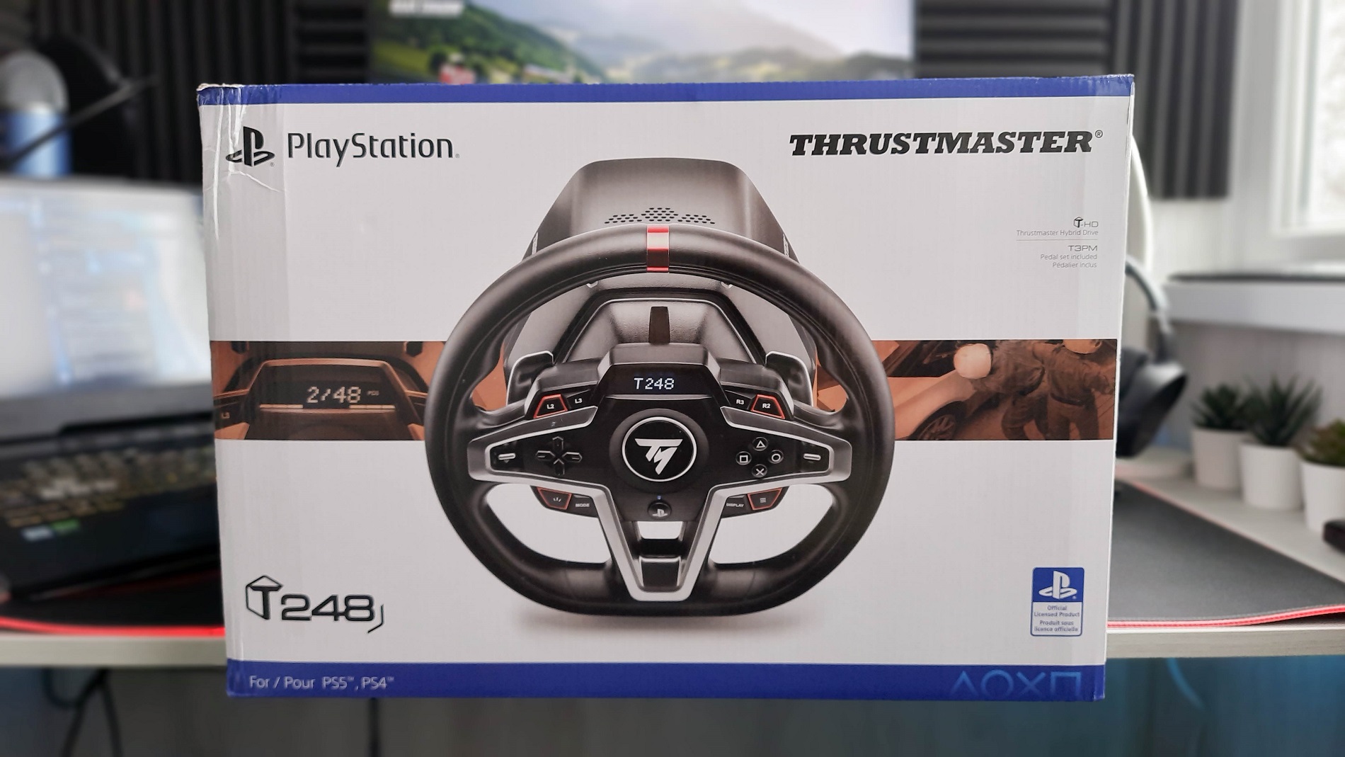 Обзор Thrustmaster T248: игровой руль с дисплеем для ПК и консолей - изображение 1 Обзор Thrustmaster T248: игровой руль с дисплеем для ПК и консолей - фото 1