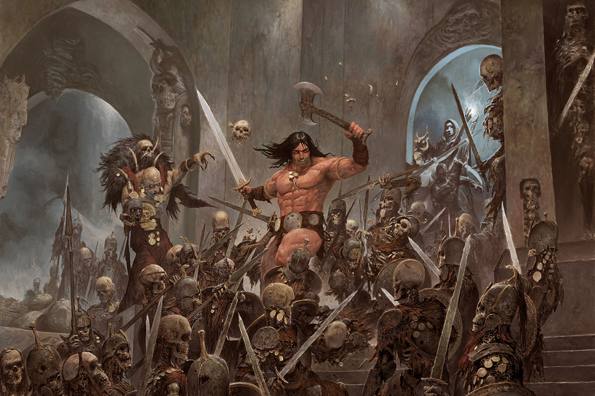 На образ Конана повлияли северные и кельтские мифы, а также описания быта реальных викингов

Автор арта: Адриан Смит