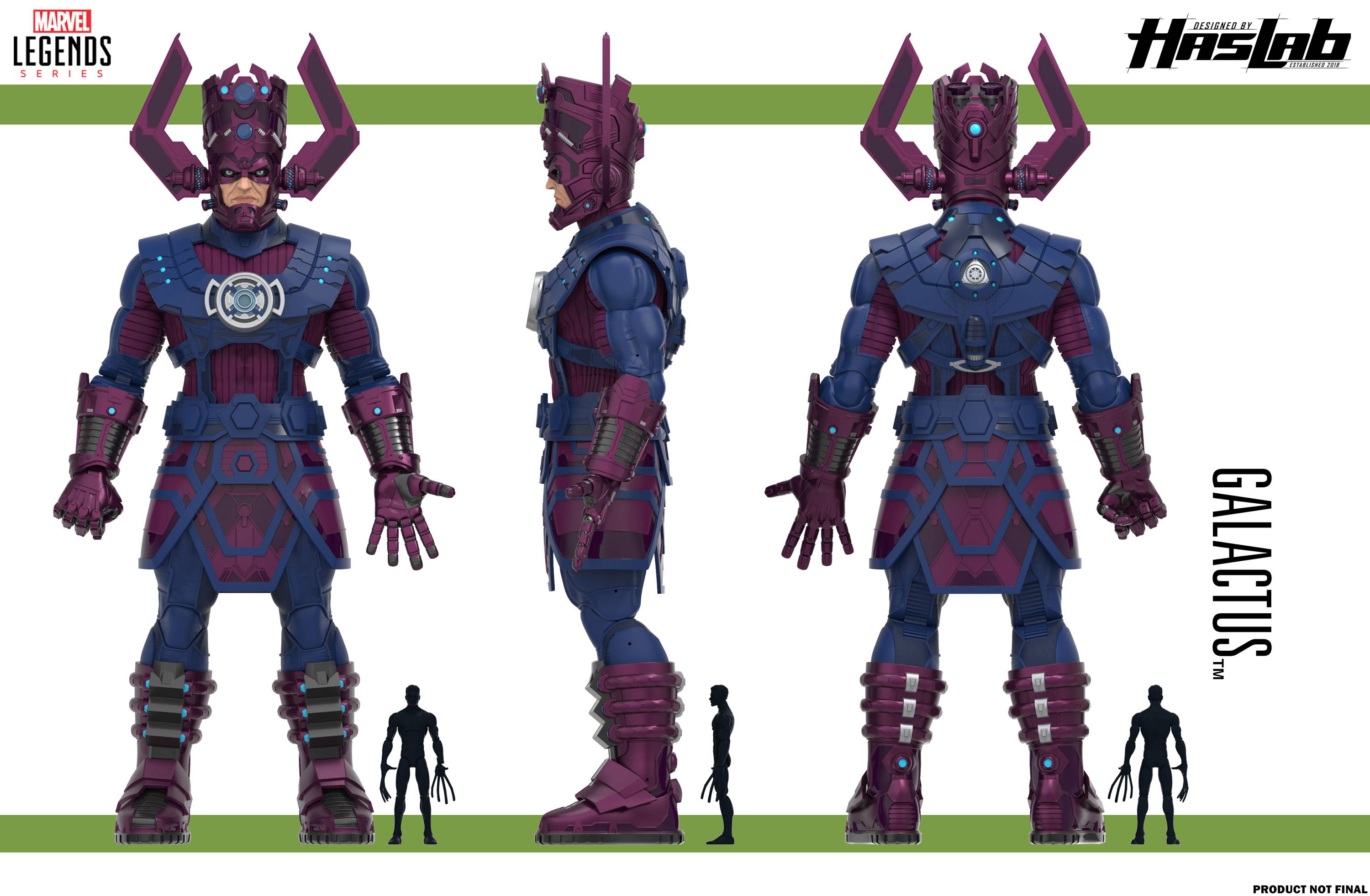 Галерея Hasbro выпустит 81-сантиметровую фигурку Галактуса из комиксов Marvel  - 4 фото