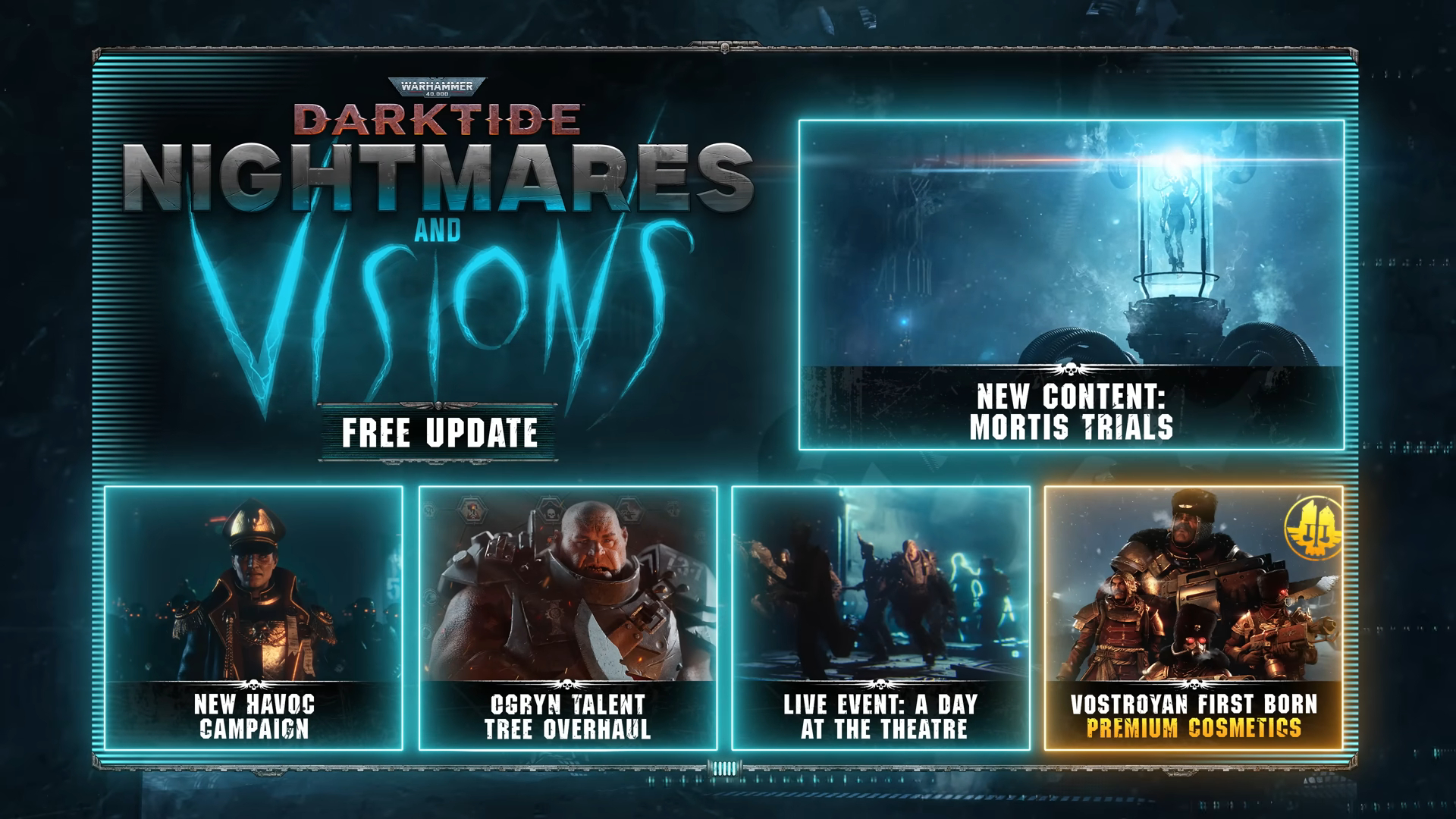 Для шутера Warhammer 40000: Darktide выпустили бесплатное обновление Nightmares & Visions - фото 1
