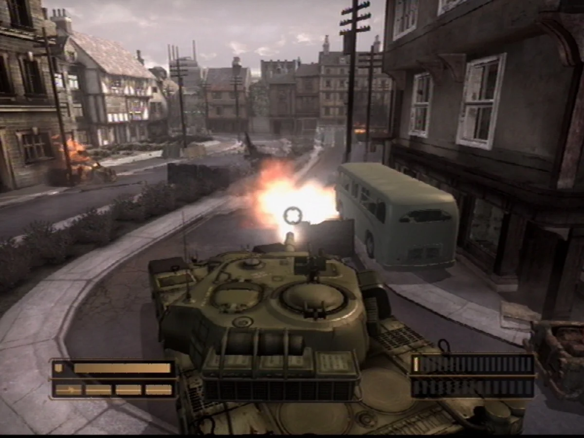 Миссии с транспортом и бои на открытых пространствах делают Resistance: Fall of Man похожей не только на Call of Duty, но и на Halo
