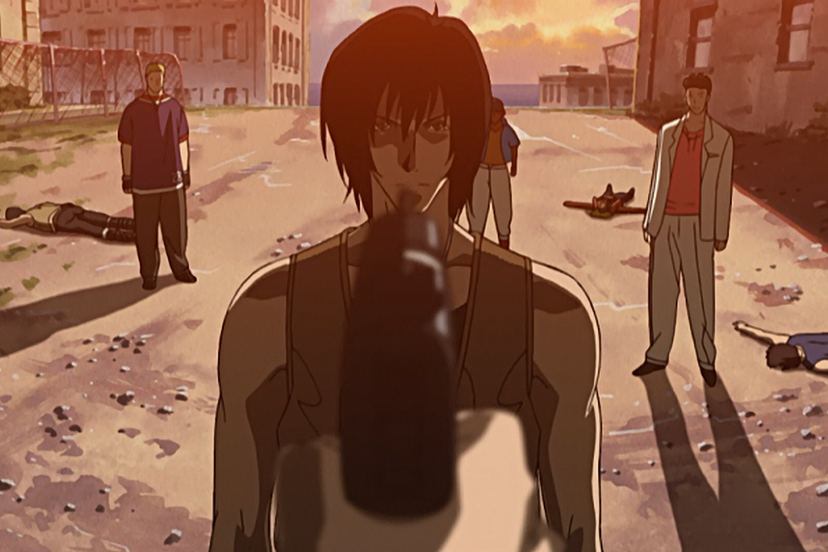 Кадр из аниме «Гангрейв» (Gungrave)
Источник: Madhouse