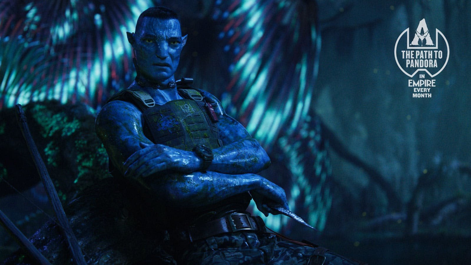 Стивен Лэнг в фильме «Аватар: Пламя и пепел». 

Источник: Empire Magazine