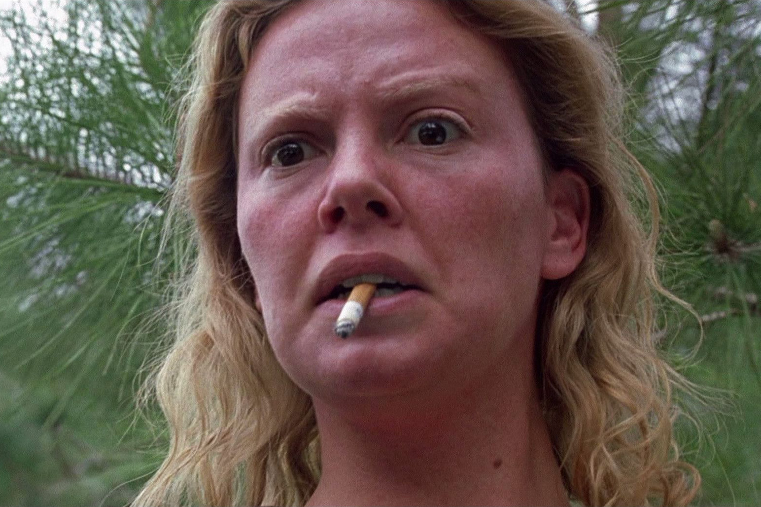 Шарлиз Терон в роли Эйлин Уорнос в фильме «Монстр», кадр: Newmarket Films