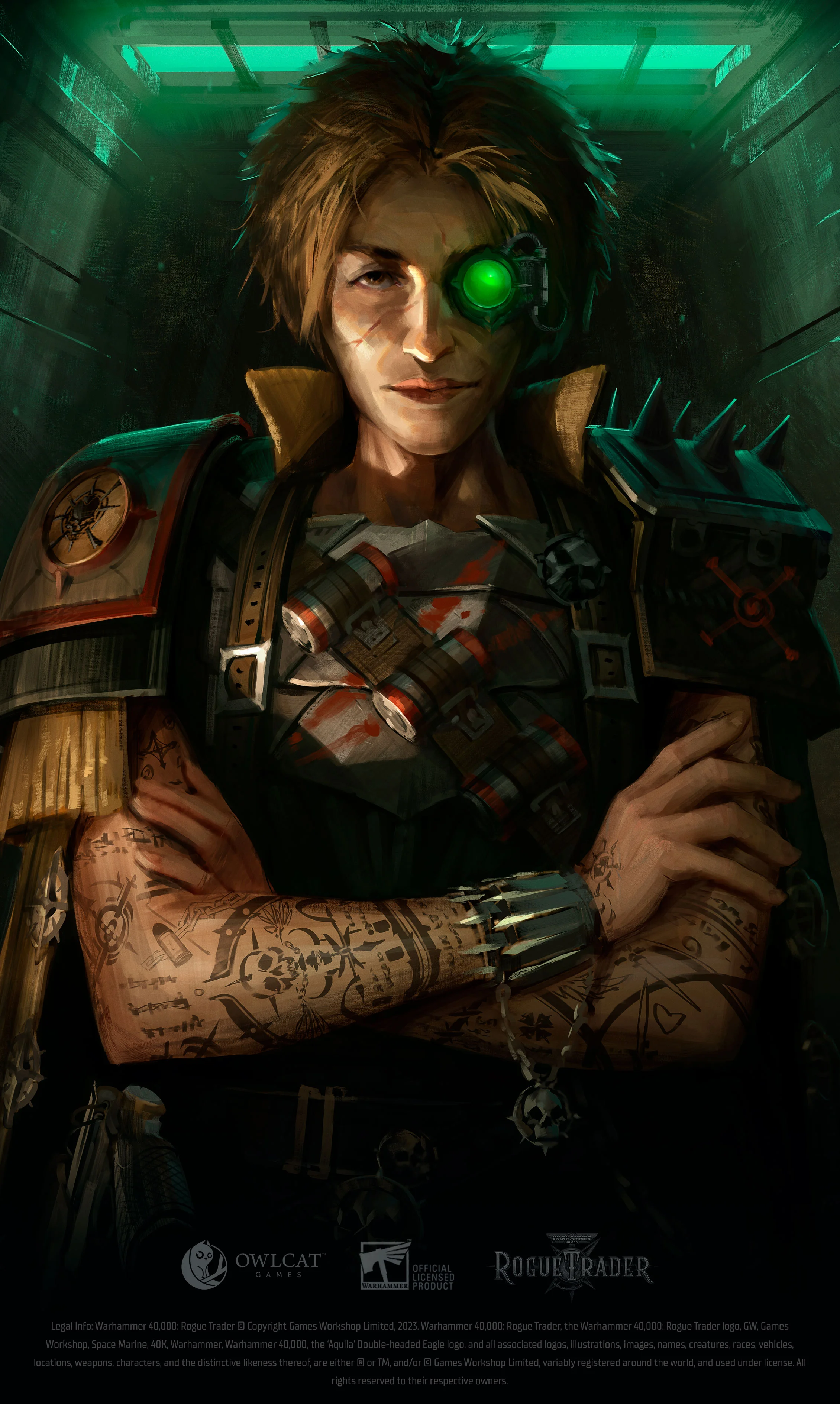 Owlcat Games показала одного из героев ролевой игры Warhammer 40K: Rogue  Trader | Канобу