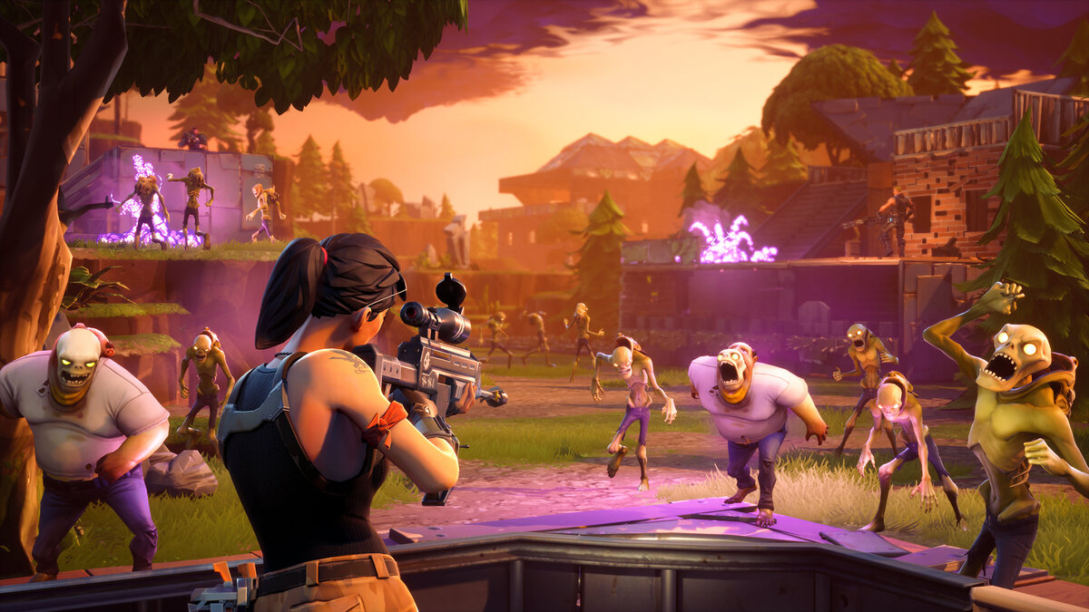 Cкриншот игры Fortnite