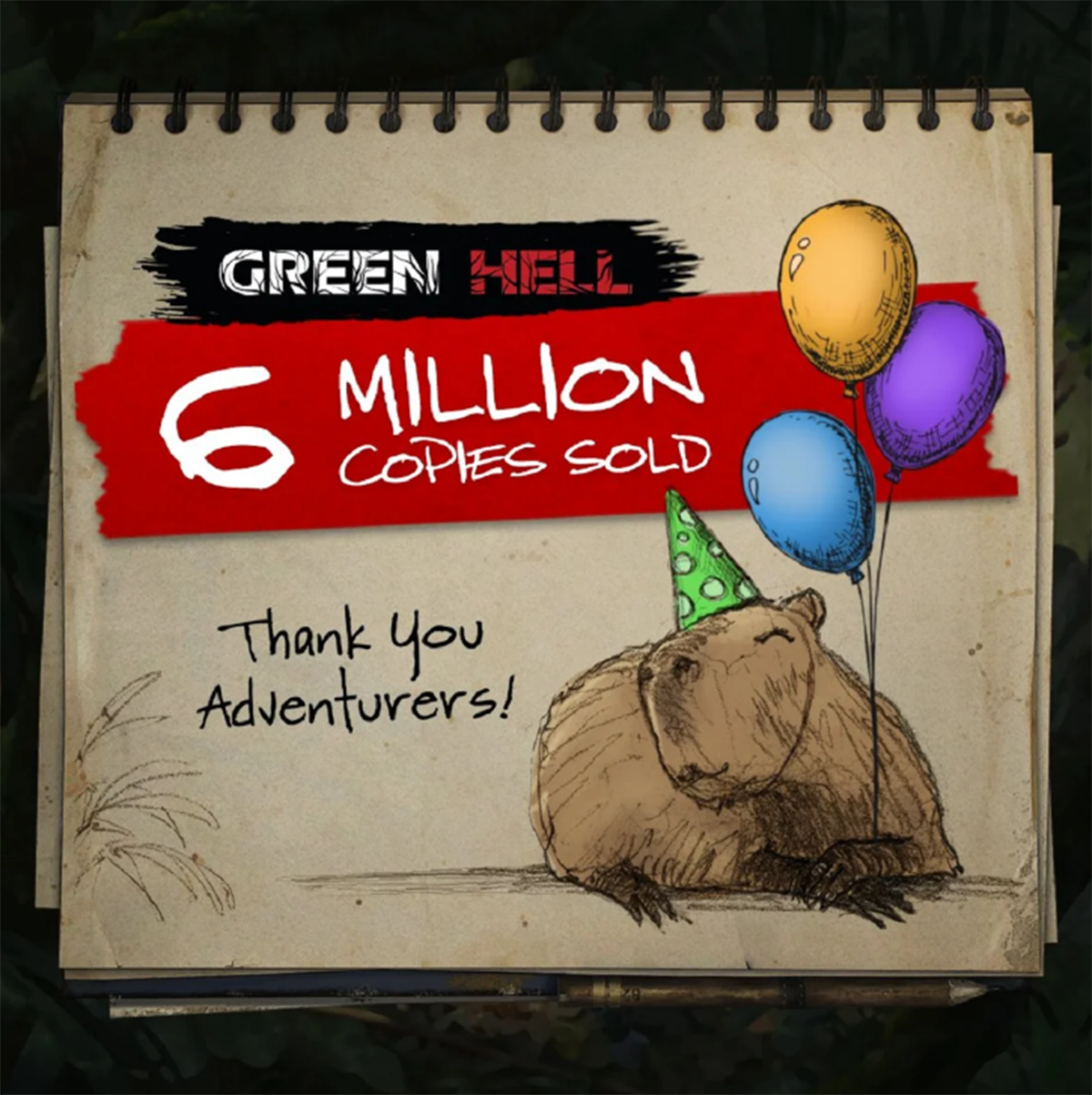 «Выживалка» в Амазонке Green Hell продалась тиражом в 6 миллионов копий - изображение 1 «Выживалка» в Амазонке Green Hell продалась тиражом в 6 миллионов копий - фото 1