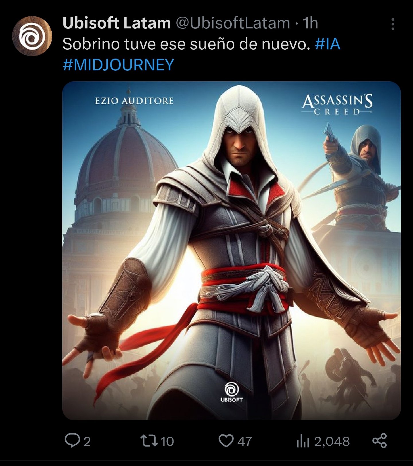 Ubisoft разозлила игроков сгенерированным ИИ артом по Assassins Creed |  Канобу