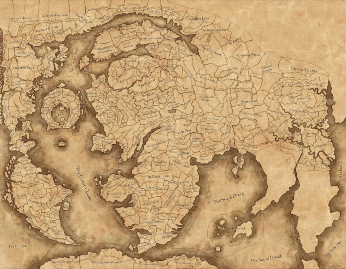 Появилась карта режима Immortal Empires для Total War: Warhammer III - фото 1